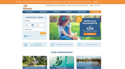 Sunparks korting & kortingscodes 2024 .